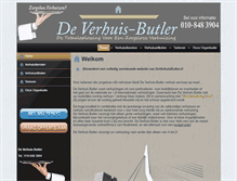 Tablet Screenshot of deverhuisbutler.nl